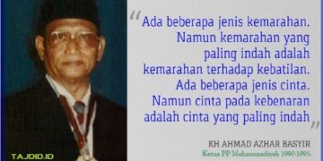 Kemarahan dan Cinta Paling Indah