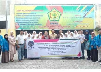 Dosen FK UMSU Gelar Pengabdian Masyarakat Soal Pentingnya Kader Kesehatan untuk BHD