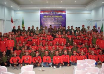 Diklatsar KOKAM Se-Sumatera di Calang Aceh Jaya Resmi Dimulai