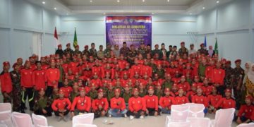 Diklatsar KOKAM Se-Sumatera di Calang Aceh Jaya Resmi Dimulai