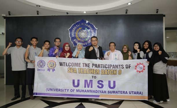 UMSU Sambut 4 Mahasiswa Asing Peserta “Program Sea Teacher Batch 8 2019”