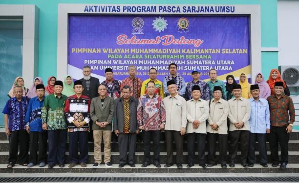 Muhammadiyah Sumut Terima Kunjungan Muhibah PWM Kalsel