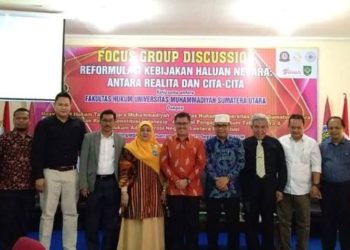 Fakultas Hukum UMSU Gelar FGD “Reformulasi Kebijakan Haluan Negara”
