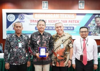 Sentra HAKI UMSU Gelar Bimtek “Drafting Merek dan Paten”
