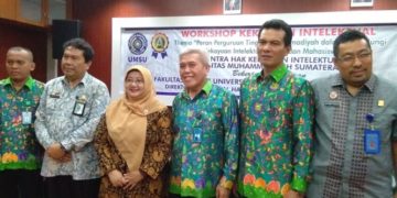 Sentra HAKI UMSU Gelar Workshop Kekayaan Intelektual
