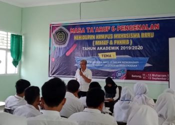 Bakesbangpol Lotim Ajak Mahasiswa Baru STIA Muhammadiyah Selong Ikuti Jejak KH Ahmad Dahlan