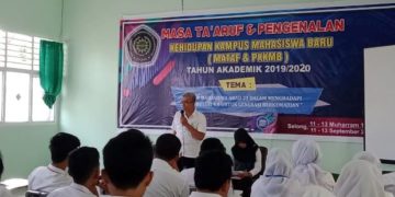 Bakesbangpol Lotim Ajak Mahasiswa Baru STIA Muhammadiyah Selong Ikuti Jejak KH Ahmad Dahlan