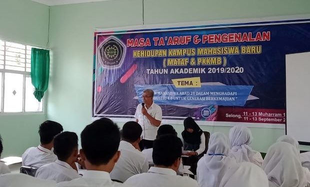 Bakesbangpol Lotim Ajak Mahasiswa Baru STIA Muhammadiyah Selong Ikuti Jejak KH Ahmad Dahlan