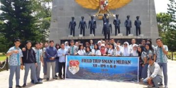 Siswa SMAN I Medan Telusuri Jejak Kekejaman PKI di Bandar Betsy