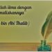 Pentingnya Menuliskan Ilmu