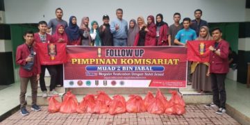 Follow-up Pengkaderan, PK IMM Muadz bin Jabbal Gelar Bakti Sosial