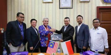 Jajaki Pengebangan Program Belajar Daring, UUM Malaysia Kunjungi UMSU