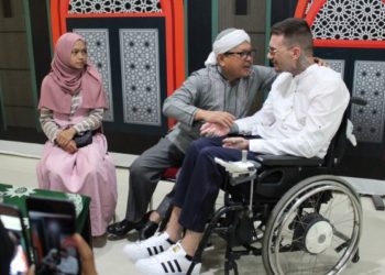 Jauh Datang dari Bosnia, Pemuda Disabilitas ini Pilih Masuk Islam di Indonesia dan Lewat Muhammadiyah