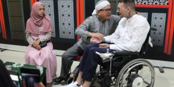 Jauh Datang dari Bosnia, Pemuda Disabilitas ini Pilih Masuk Islam di Indonesia dan Lewat Muhammadiyah