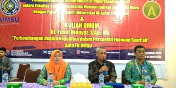 FH UMSU Jalin Kerjasama dengan FH Universitas Al-Azhar Indonesia