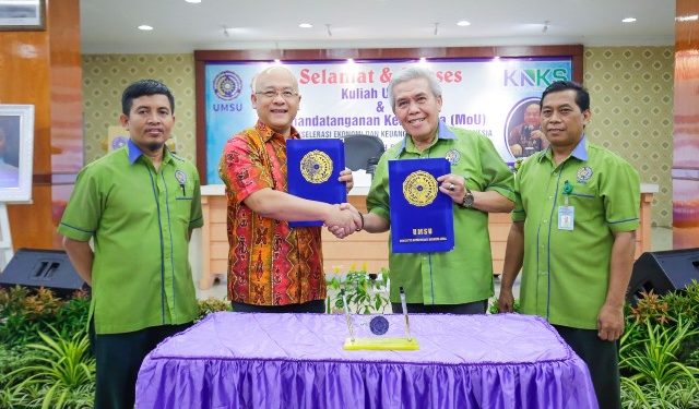 Jalin Kerjasama, KNKS Dorong UMSU Miliki ‘Halal Center’
