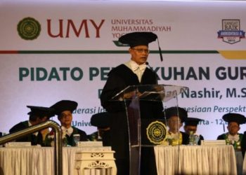 Haedar Nashir Dikukuhkan Sebagai Guru Besar Bidang Sosiologi