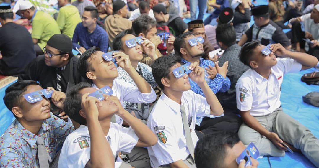 Gerhana Matahari Cincin 26 Desember 2019, UMSU Cetak 2 Rekor MURI