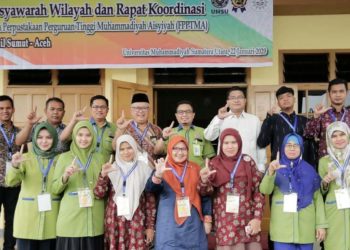 Forum Perpustakaan PTMA Sumut-Aceh Gelar Musywil dan Rakor di UMSU