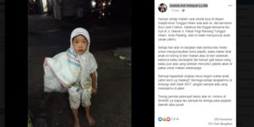 Anak Yatim Pemulung ini Tiap Hari Kumpulkan Botol Plastik untuk Makan Sekeluarga