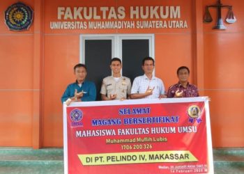 Mahasiswa Fakultas Hukum UMSU Ikuti Magang Bersertifikat di PT Pelindo IV Makasar