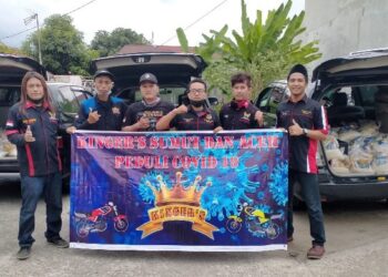 Peduli Covid-19, KINGER’S Sumut-Aceh Bagikan 275 Paket Sembako