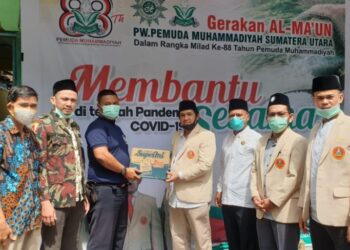 Rayakan Milad ke- 88, Pemuda Muhammadiyah Sumut Gelorakan Gerakan Al-Ma’un