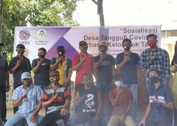 Dosen KesSos FISIP UMSU Dampingi Petani Bentuk Desa Tangguh Covid-19 Di Langkat