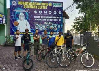 Hidup Sehat Bersama Komunitas Sepeda Pemuda Muhammadiyah Sumut