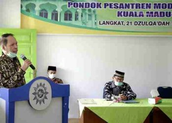 UMSU Dampingi Pengembangan Ponpes Modern Kwuala Madu