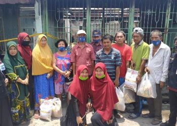 Kantor Layanan Lazismu Perumnas Medan II Salurkan Bantuan “Indonesia Siaga”