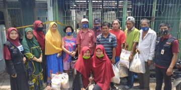 Kantor Layanan Lazismu Perumnas Medan II Salurkan Bantuan “Indonesia Siaga”