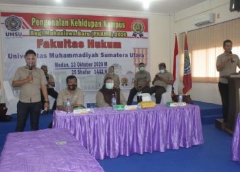 PKKMB Fakultas Hukum UMSU Hadirkan Kajari Medan
