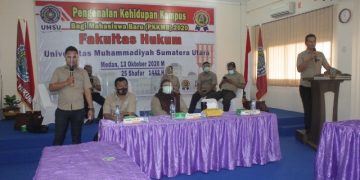 PKKMB Fakultas Hukum UMSU Hadirkan Kajari Medan