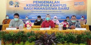 432 Mahasiswa Baru FISIP UMSU Ikuti PKKMB Virtual
