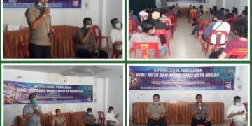 KPU Medan dan FH UMSU Gelar Sosialisasi Pilkada 2020 di Kec Medan Perjuangan