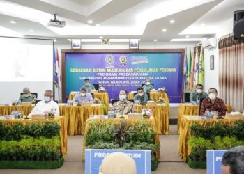Pascasarjana UMSU Gelar Sosialisasi Sistem Akademik dan Perkuliahan Perdana TA 2020-2021
