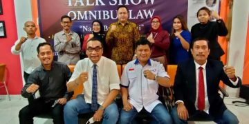 Peradi Pergerakan, HR Community, FSPMI dan FORMASSU  Gelar Talkshow Omnibus Law Bidang Ketenagakerjaan