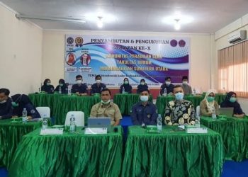 Komunitas Peradilan Semu FH UMSU Kukuhkan Kader Angkatan Ke-X