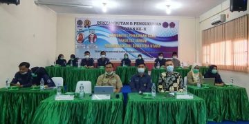 Komunitas Peradilan Semu FH UMSU Kukuhkan Kader Angkatan Ke-X