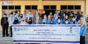 UMSU Lepas 4 Tim PKM Bertarung di Pimnas ke-33 Tahun 2020