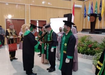 UNMUHA Wisuda 550 Mahasiwa Secara Luring