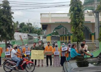 Pemuda Muhammadiyah dan IPM Batang Kuis Gelar Bakti Sosial untuk Korban Banjir