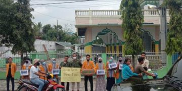 Pemuda Muhammadiyah dan IPM Batang Kuis Gelar Bakti Sosial untuk Korban Banjir
