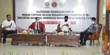 Kunjungi UMSU, BNPT Gelar “Silaturrahim Kebangsaan” dengan Muhammadiyah Sumut