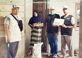 Lazismu Aceh Tenggara Salurkan Dana Zakat Perdana