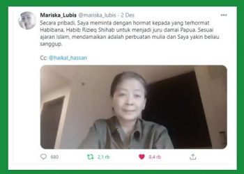Polemik Usulan HRS jadi Juru Damai Papua, Ini Kata Shohibul