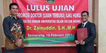 Selamat, Komandan Nasional KOKAM Raih Gelar Doktor Ilmu Hukum