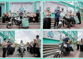 UMSU Luncurkan Program “Motor Relawan Perpustakaan”