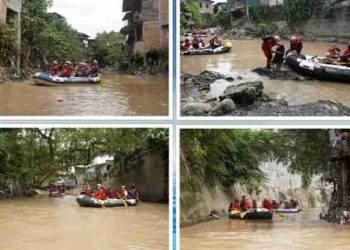 Sejumlah Lembaga di Medan Gelar Aksi Bersih Sungai